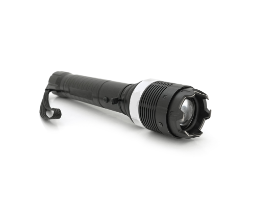 Ліхтар-шокер ручний BAILONG BL-DG-1105, 1LED ХPE, фокусування, 3 режими, Вбудований/3,7 В, 9800 мА,100Вт, Black, IP44, СЗУ, BOX