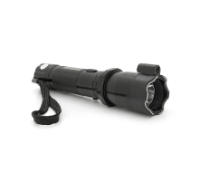 Ліхтар-шокер ручний BAILONG BL-288, 1LED, 1 режим + лазер, Li-ion вбудований, Black, IP44, кабель живлення, BOX