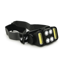Налобний ліхтарик Voltronic K362, 4 led 5W, 2 Led Cob, red, sensor, 6 режими, корпус-пластик, водостійкий, ip44, живлення АКБ вбудований, USB Type-З кабель, 5000K, BOX