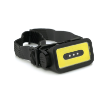 Налобний ліхтарик Voltronic K352,1 Cob, 3 Led red, 5 режими, корпус-пластик, водостійкий, ip44, живлення АКБ вбудований, USB Type-С - кабель, 6500K, BOX