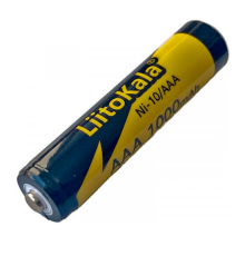 Акумулятор LiitoKala Ni-10/AAA 1.2V AAA 1000mAh NiMH Rechargeable Battery, 5 штук у shrink, ціна за shrink