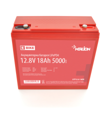 Літій-залізо-фосфатний акумулятор Merlion LiFePO4 12.8V 18AH (4S3P/BMS-20A), (181x77x167) для електротранспорту, 5000 циклів, Q6