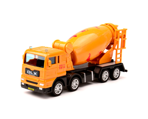 Дитяча машинка бетономішалка, orange