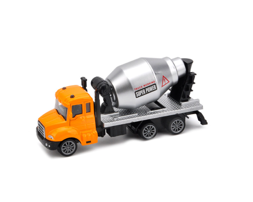 Дитяча машинка-бетономешалка, orange-gray Дитяча машинка-бетономешалка, orange-gray