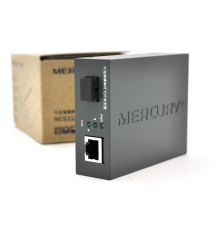 Медиаконвертор Mercury MCG11A-3 А (IC+175), 1310 WDM, 10M/100M/1000M, (0 +70°C), 20km + блок живлення 5V 2A + перехідник Q10