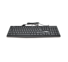 Клавиатура USB Merlion KB-ALFA, длина кабеля 135см, (Eng/Укр/Рус), (460х158х33 мм) Black, 104к, Q20