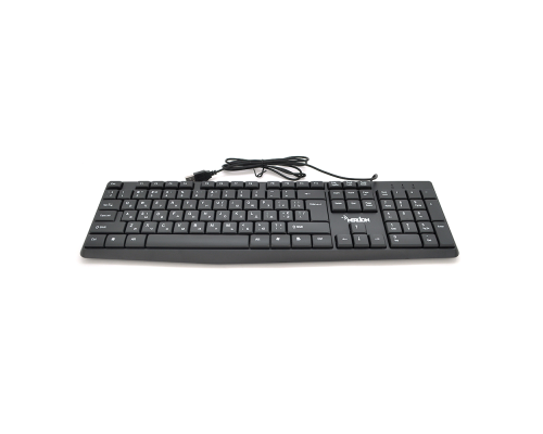 Клавиатура USB Merlion KB-ALFA, длина кабеля 135см, (Eng/Укр/Рус), (460х158х33 мм) Black, 104к, Q20