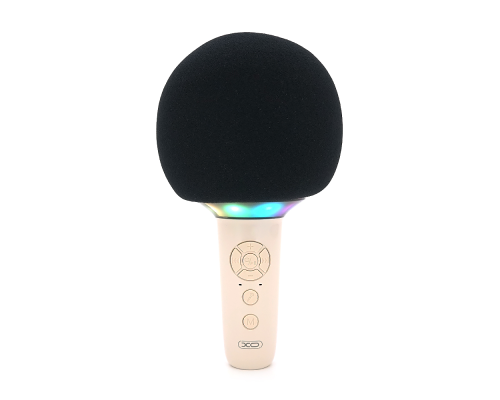 Бездротовий мікрофон XO-BE50, RGB Led, White, BOX Бездротовий мікрофон XO-BE50, RGB Led, White, BOX