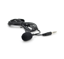 Мікрофон провідний на прищіпки YW-001, Black, Blister