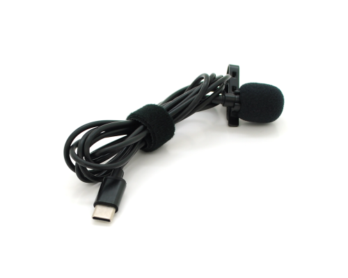 Петличний мікрофон з роз'ємом Type-C, 1m, Box
