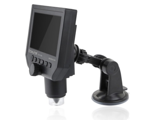 Відеомікроскопи BAKKU BA-006 з дисплеєм 4,3 ", збільшення 1-600X, 3.MP, Black, Пам'ять 8 Гб (208 * 170 * 80) 0,5 кг Відеомікроскопи BAKKU BA-006 з дисплеєм 4,3 ", збільшення 1-600X, 3.MP, Black, Пам'ять 8 Гб (208 * 170 * 80) 0,5 кг