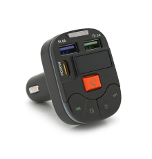 FM-модулятор Q19 з еквалайзером, 3.1A, USB, TF, 55.5х41.5х37.5