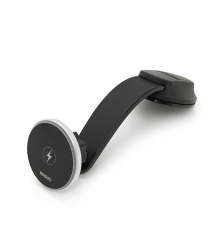 Автотримач Yesido C292+ Wireless Charging 15W, кріплення на торпеду, магніт, Black, Box