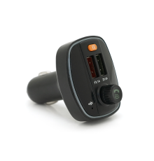FM-модулятор Q18 з еквалайзером, 3.1A, USB, TF, 55.5х41.5х37.5