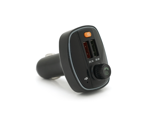 FM-модулятор Q18 з еквалайзером, 3.1A, USB, TF, 55.5х41.5х37.5
