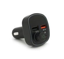 FM-модулятор Q2 з еквалайзером, 1.5A, FM, USB, TF, 49.5х41х36