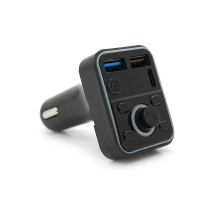 FM-модулятор D1, підсвічування 7 кольорів, 1.5-3.1A, USB, TF, 49.5х41х36