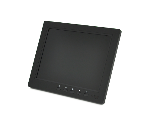 Монітор для відеоспостереження TFT 8" 1024 * 768 (HDMI + VGA + BNC + AV), кут огляду 360 °, IPS, DC: 12V / 1A, BOX