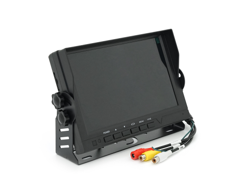 Монітор 8" CVI/AHD/TVI для відеоспостереження QVC-8001AHD, 12-24В, PAL/NTSC, 200х140х30 мм