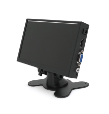 Монітор для відеоспостереження 7"(16：9), AV/VGA/HDMI роз'єми, 1024*600ips, 12-24V, BOX