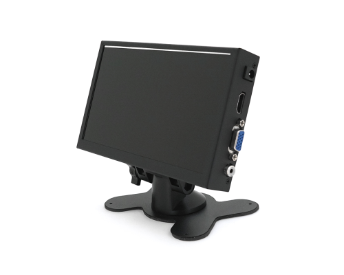 Монітор для відеоспостереження 7"(16:9), AV/VGA/HDMI роз'єми, 1024*600ips, 12-24V, BOX Монітор для відеоспостереження 7"(16:9), AV/VGA/HDMI роз'єми, 1024*600ips, 12-24V, BOX