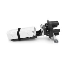 Муфта оптична Merlion ML-OP-F103H-96C, герметична, 5 вводів, до 4-х касет, до 96 зварок, матеріал PP
