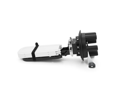 Муфта оптична Merlion ML-OP-F103H-48C, герметична, 5 вводів, до 4-х касет, до 48 зварок, матеріал PP Муфта оптична Merlion ML-OP-F103H-48C, герметична, 5 вводів, до 4-х касет, до 48 зварок, матеріал PP