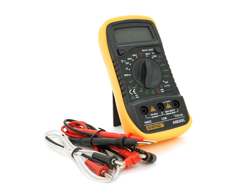 Мультиметр ANENG AN8205C, вимірювання: V, A, R, T, функція hFE Мультиметр ANENG AN8205C, вимірювання: V, A, R, T, функція hFE