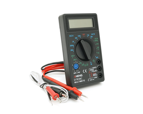 Мультиметр ANENG AN-DT830G, вимірювання: V, A, R, C, функція hFE Мультиметр ANENG AN-DT830G, вимірювання: V, A, R, C, функція hFE
