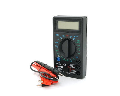 Мультиметр ANENG AN-DT830X, вимірювання: V, A, R, C, функція hFE Мультиметр ANENG AN-DT830X, вимірювання: V, A, R, C, функція hFE