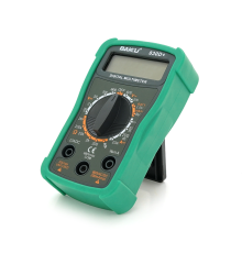 Мультиметр BAKKU BK-830D+ Вимірювання: V, A, R (133*90*45) 0.2кг (118*70*30)
