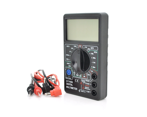 Мультиметр DT-700B, Вимірювання: V, A, R, T, 126г, 125*68*25mm, Q100 Мультиметр DT-700B, Вимірювання: V, A, R, T, 126г, 125*68*25mm, Q100