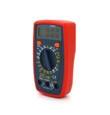 Мультиметр DT-33D, Вимірювання: V, A, R, 150г, 130*74*35mm, Q50
