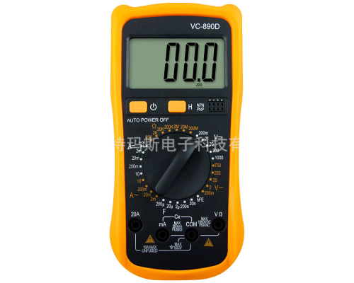 Мультиметр XTMAX VC890D, вимірювання: V, A, R, С, F, з ємнісним діодом