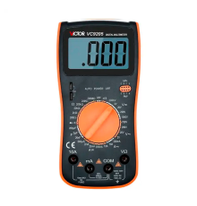 Мультиметр Victor VC9205, вимірювання: V, A, R, С, F