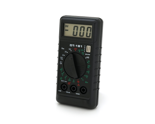 Мультиметр DT-181, Вимірювання: A, 60г, 100*50*20mm, Q60