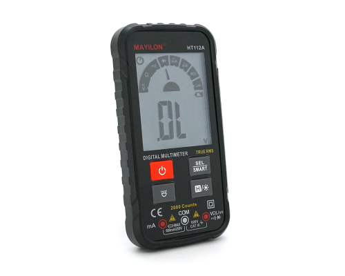 Мультиметр Mayilon HT-112A, вимірювання: V, A, R, C, F Мультиметр Mayilon HT-112A, вимірювання: V, A, R, C, F