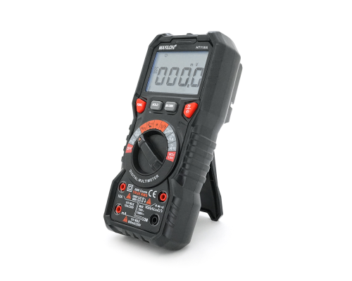 Мультиметр Mayilon HT-118A, вимірювання: V, A, R, C, F, T Мультиметр Mayilon HT-118A, вимірювання: V, A, R, C, F, T