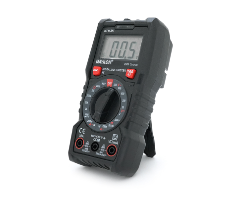 Мультиметр Mayilon HT-113A, вимірювання: V, A, R Мультиметр Mayilon HT-113A, вимірювання: V, A, R