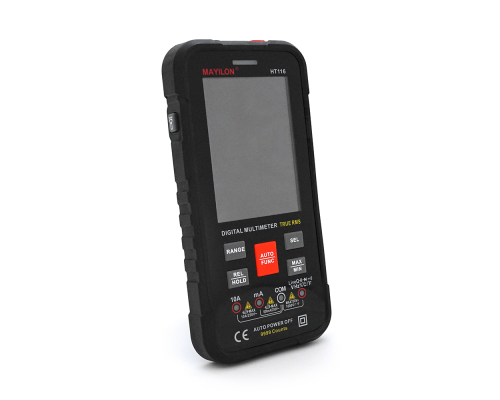 Мультиметр Mayilon HT-116, вимірювання: V, A, R, C, F, T Мультиметр Mayilon HT-116, вимірювання: V, A, R, C, F, T
