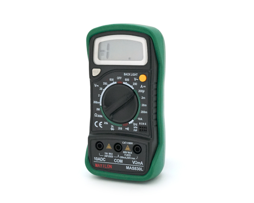 Мультиметр Mayilon MAS-830L, вимірювання: V, A, R