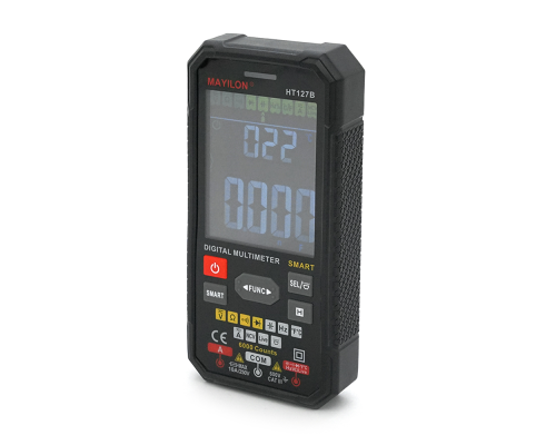 Мультиметр Mayilon HT-127B, вимірювання: V, A, R, C, F, T