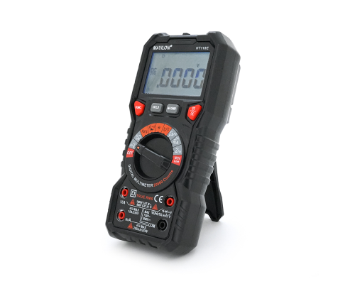 Мультиметр Mayilon HT-118E, вимірювання: V, A, R, C, F, T Мультиметр Mayilon HT-118E, вимірювання: V, A, R, C, F, T