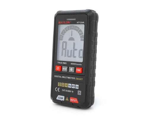 Мультиметр Mayilon HT-124A, вимірювання: V, A, R, C, F
