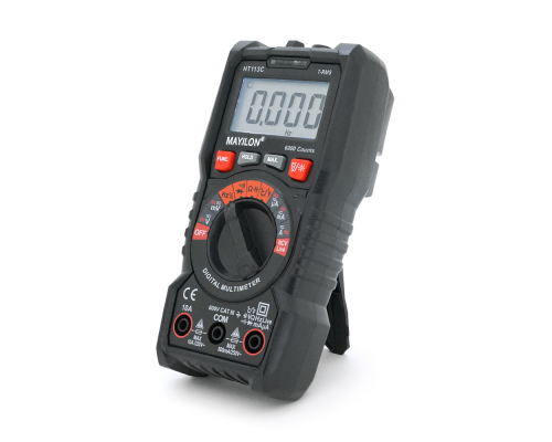 Мультиметр Mayilon HT-113C, вимірювання: V, A, R, C, F Мультиметр Mayilon HT-113C, вимірювання: V, A, R, C, F