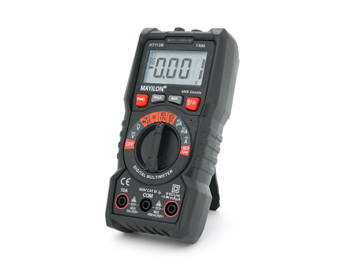 Мультиметр Mayilon HT-113B, вимірювання: V, A, R Мультиметр Mayilon HT-113B, вимірювання: V, A, R