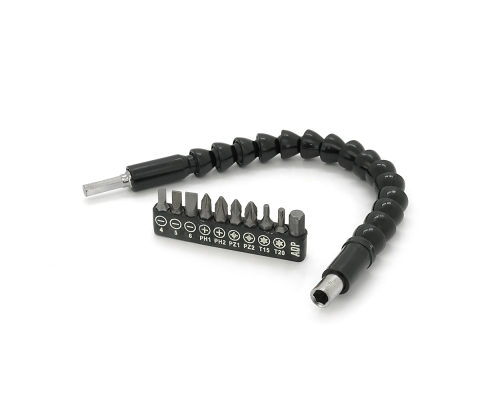 Насадки для отверткі10 IN 1 FLEXIBLE SCREW TOOL