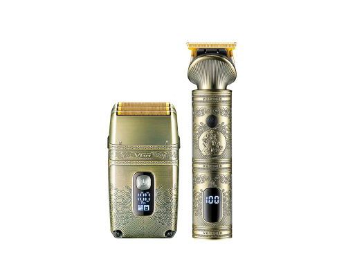 Комплект VGR 2 в 1 V-649, тример + шейвер, Box