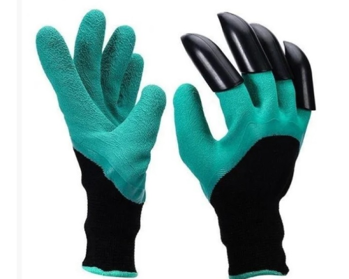 Гумові рукавички з кігтями для саду та городу Garden Genie Gloves Гумові рукавички з кігтями для саду та городу Garden Genie Gloves