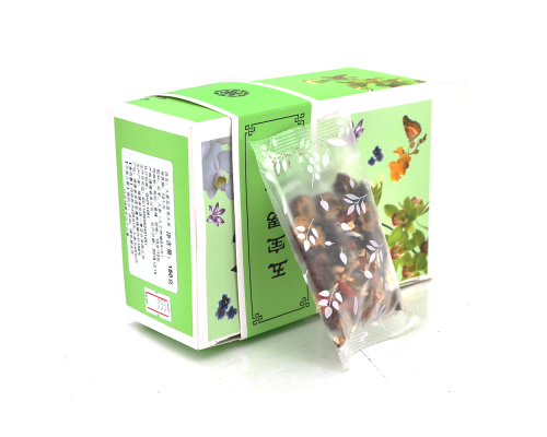 Набір китайського чаю Wubao Ginseng Red Jujube (женьшень/червоний фінік), 10 х 15g (пакетик), ціна за набір, Q10